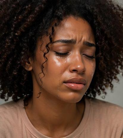 Woman in pain